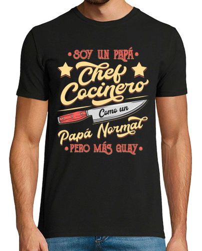 Camiseta Soy Un Papa Chef Cocinero - latostadora.com - Modalova