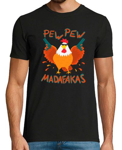 Camiseta Pew Pew Madafakas Internet Meme - latostadora.com - Modalova