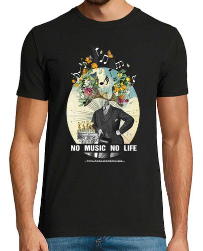 Camiseta No Music No life - latostadora.com - Modalova