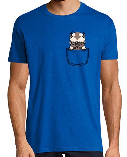 Camiseta Bisonte volador de bolsillo - Camiseta hombre - latostadora.com - Modalova