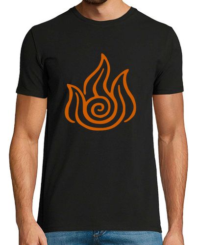 Camiseta SIMBOLO FUEGO - Nacion del fuego - latostadora.com - Modalova