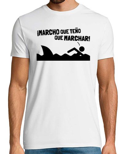 Camiseta Hombre Manga Corta Mensajes en gallego - Frases de Galicia laTostadora - latostadora.com - Modalova