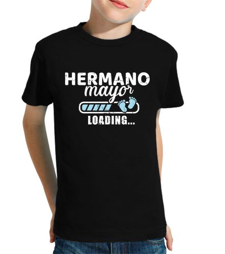 Camiseta Niño Manga Corta hermano mayor cargando laTostadora - latostadora.com - Modalova