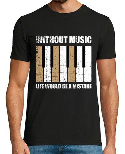 Camiseta Sin música la vida sería un error - latostadora.com - Modalova