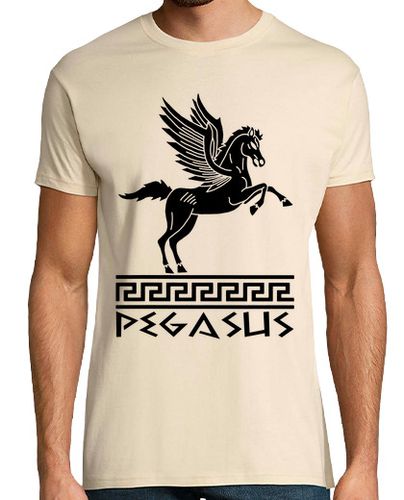 Camiseta caballo pegaso negro - latostadora.com - Modalova