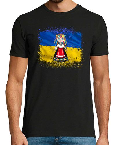 Camiseta niña en traje nacional ucraniano bandera de ucrania - latostadora.com - Modalova