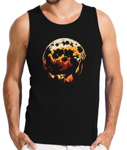 Camiseta Hombre Sin Mangas Moon laTostadora - latostadora.com - Modalova