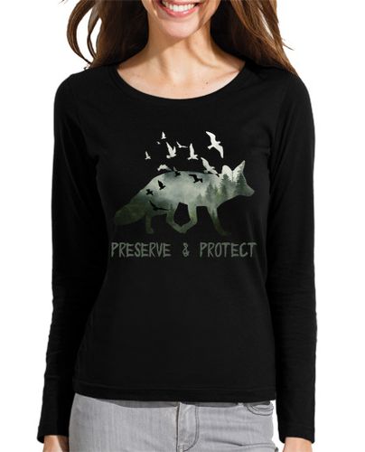 Camiseta mujer preservar proteger el parque nacional z - latostadora.com - Modalova