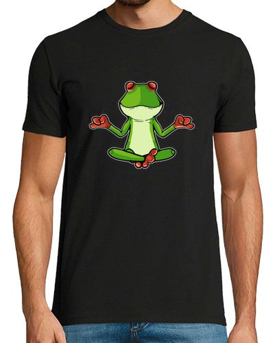 Camiseta meditando rana yoga karma animal - latostadora.com - Modalova
