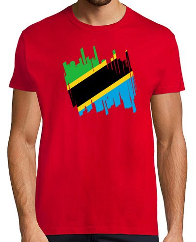 Camiseta Bandera Tanzania - latostadora.com - Modalova