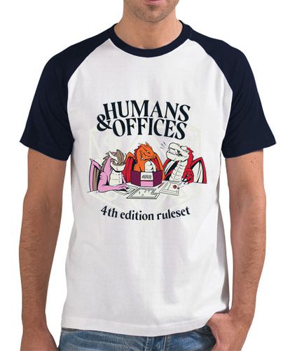 Camiseta humanos y oficinas dragon rpg - latostadora.com - Modalova