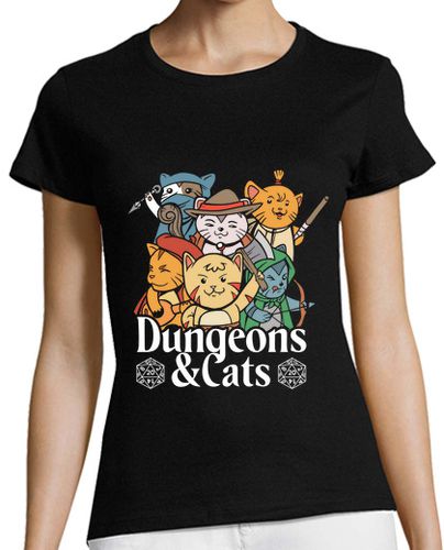 Camiseta mujer mazmorras y gatos laTostadora - latostadora.com - Modalova