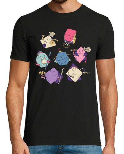 Camiseta Hombre Manga Corta personajes de dados de fantasía laTostadora - latostadora.com - Modalova