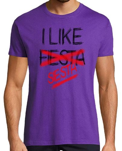 Camiseta Hombre Manga Corta I Like Siesta laTostadora - latostadora.com - Modalova