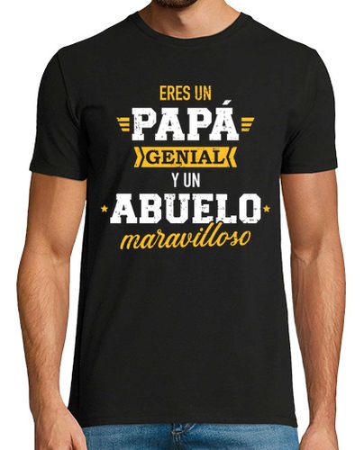 Camiseta eres un papá genial y abuelo maravillos - latostadora.com - Modalova