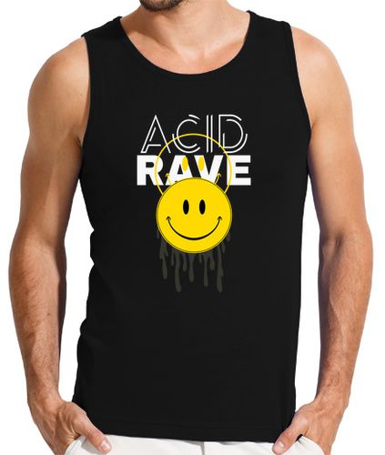 Camiseta ácido rave sonrisa cara techno house laTostadora - latostadora.com - Modalova