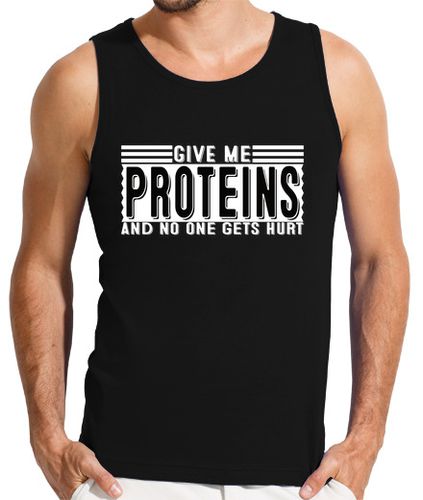 Camiseta No soy adicto a las proteínas solo esta - latostadora.com - Modalova