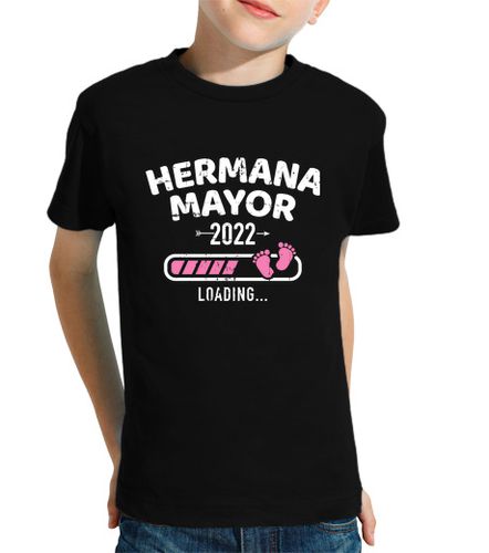 Camiseta Niño Manga Corta hermana mayor 2022 cargando laTostadora - latostadora.com - Modalova