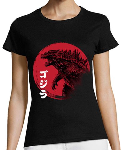 Camiseta mujer Red Sun Kaiju - latostadora.com - Modalova