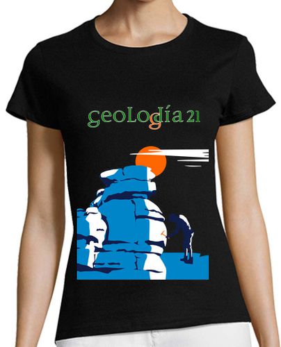 Camiseta mujer Mujer, manga corta, negra, algodón orgánico - latostadora.com - Modalova