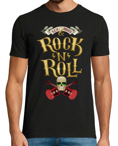 Camiseta Sex drugs and rock n roll - latostadora.com - Modalova