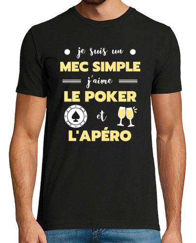 Camiseta póquer apero humor póquer hombre - latostadora.com - Modalova
