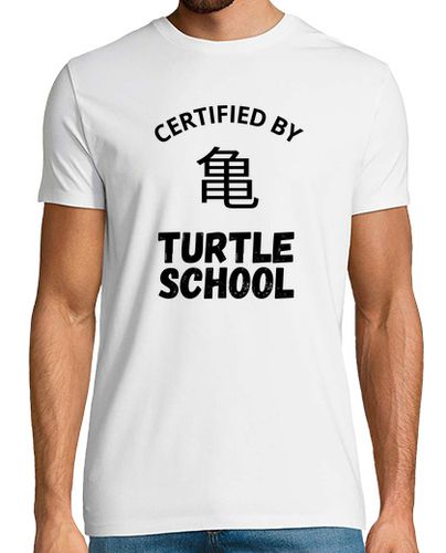 Camiseta certificado por la escuela de tortugas - latostadora.com - Modalova
