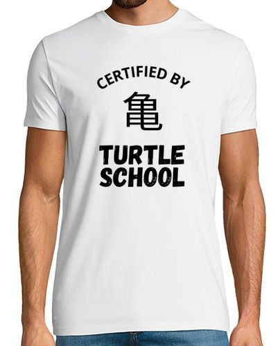 Camiseta Hombre Manga Corta certificado por la escuela de tortugas laTostadora - latostadora.com - Modalova