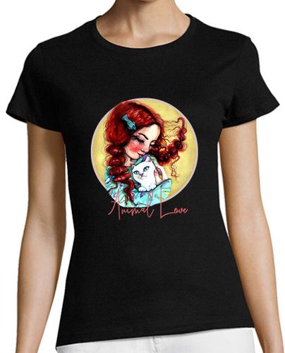 Camiseta mujer camiseta Animal Love - latostadora.com - Modalova