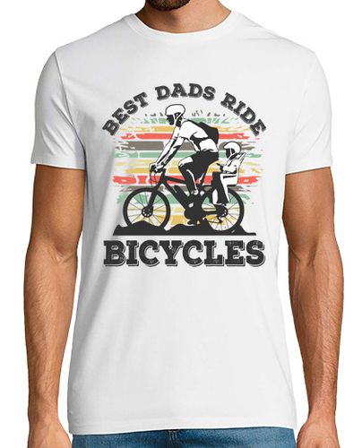 Camiseta los mejores papás andan en bicicleta ci - latostadora.com - Modalova