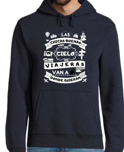 Sudadera Con Capucha Para Hombre Las chicas buenas van al cielo laTostadora - latostadora.com - Modalova