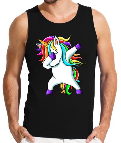 Camiseta Hombre Sin Mangas divertido lindo arco iris dabbing unico laTostadora - latostadora.com - Modalova