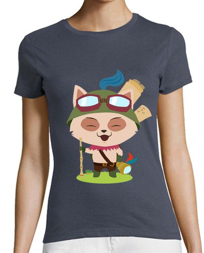 Camiseta mujer Teemo chica laTostadora - latostadora.com - Modalova