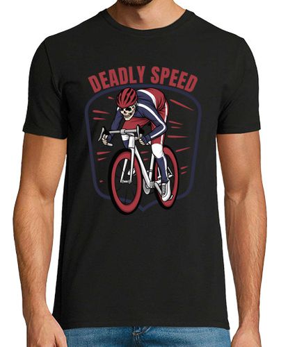 Camiseta ciclista esqueleto de velocidad mortal - latostadora.com - Modalova