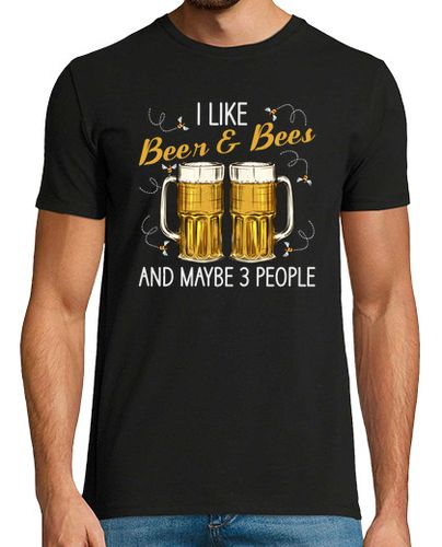 Camiseta amante de la cerveza abejas bebiendo cervezas fiesta de pub - latostadora.com - Modalova