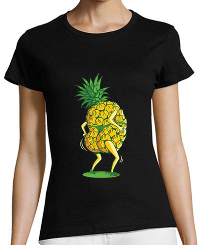 Camiseta mujer piña sexy bailando en tangas laTostadora - latostadora.com - Modalova