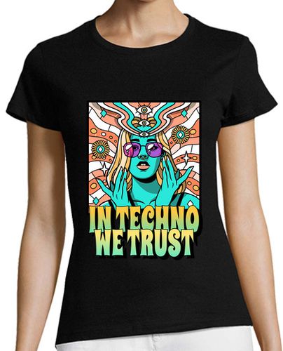 Camiseta mujer en techno confiamos - latostadora.com - Modalova