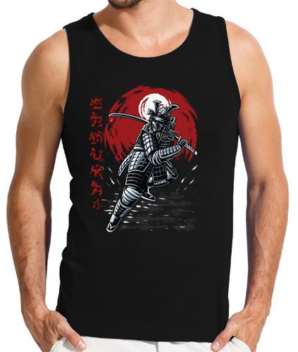 Camiseta Hombre Sin Mangas samurai vintage laTostadora - latostadora.com - Modalova