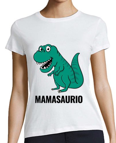 Camiseta Mujer Manga Corta Mamasaurio laTostadora - latostadora.com - Modalova