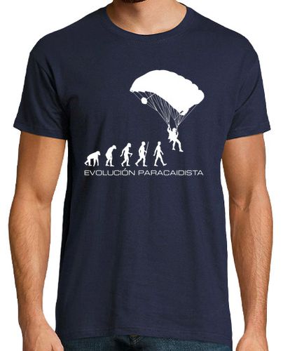 Camiseta Camiseta Evolución Paracaidista mod.2 - latostadora.com - Modalova