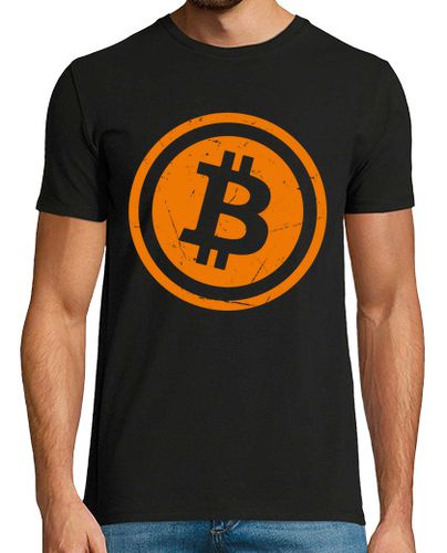 Camiseta Bitcoin Logotipo Cripto Vintage - latostadora.com - Modalova