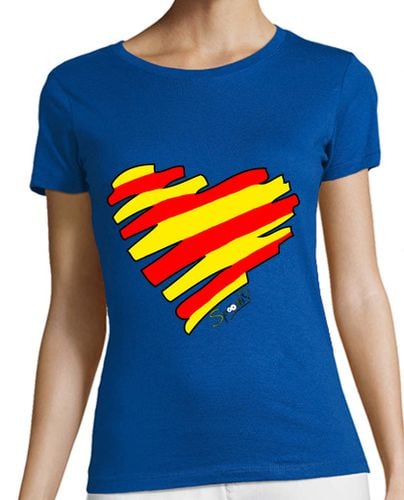 Camiseta mujer Cor català - latostadora.com - Modalova