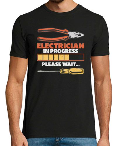 Camiseta aprendiz electricista cargando jornalero - latostadora.com - Modalova