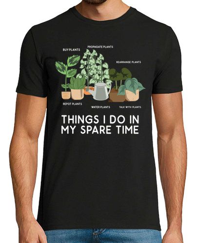 Camiseta Hombre Manga Corta plantas de ocio planta en maceta laTostadora - latostadora.com - Modalova