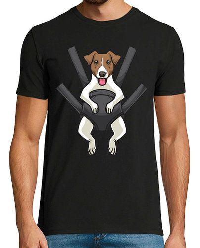 Camiseta Hombre Manga Corta bolsa de transporte jack russell terrie laTostadora - latostadora.com - Modalova