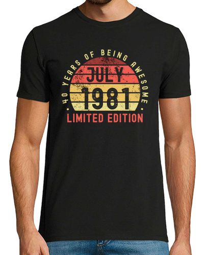 Camiseta julio 1981 retro laTostadora - latostadora.com - Modalova