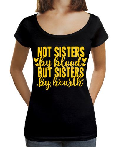Camiseta mujer no hermanas de sangre sino hermanas de - latostadora.com - Modalova