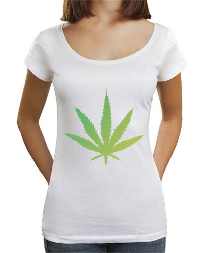 Camiseta mujer hoja de marihuana - latostadora.com - Modalova