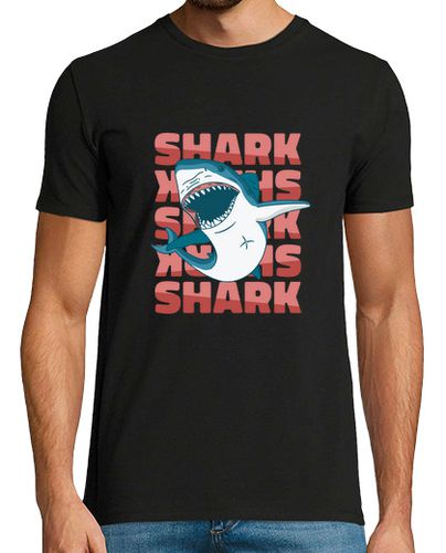 Camiseta diseño de abanico de tiburón - latostadora.com - Modalova