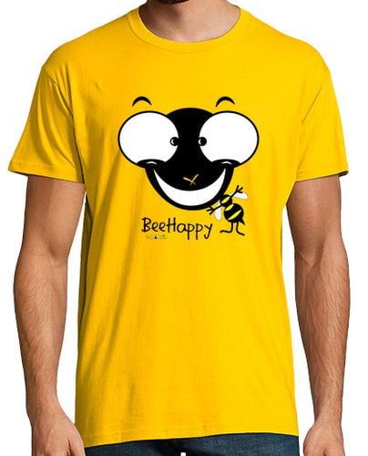 Camiseta Hombre Manga Corta Camisetas para chicos de Bee Happy laTostadora - latostadora.com - Modalova